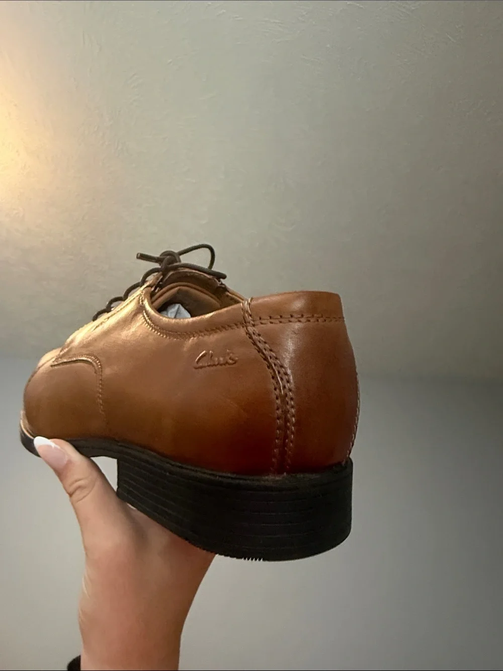 Clarks Mens Whiddon Oxford Shoes